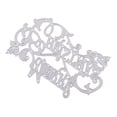 thumbnail image 1 of 9 tipos de troqueles de corte de metal para scrapbooking, tarjetas, manualidades, plantillas de relieve DIY, 1 of 4