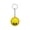 Yellow, variant on 6 Pcs & 24 pcs Dumpling Keychain, Mini Dumpling Squishies Stress Relief Fidget Clicker Keychain, Hard-Plastic Anxiety Relief & Focus Boost Quiet Toys for Adults