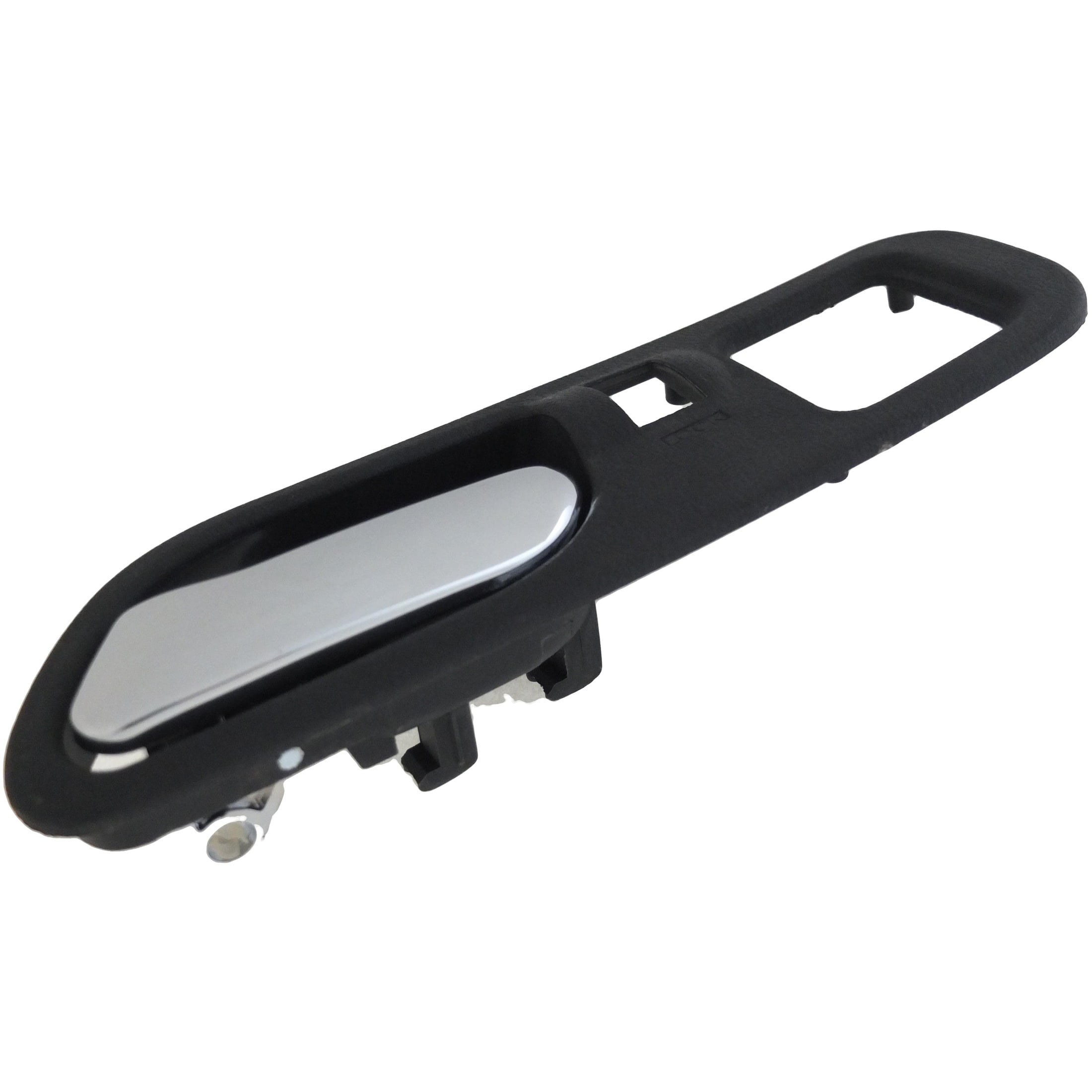 Dorman 81506 Front Driver Side Interior Door Handle for Specific Acura Models, Chrome Lever; Black Housing