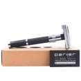 thumbnail image 4 of Parker 96R - Long Handle Butterfly Open Double Edge Safety Razor & 5 Parker Premium DE blades, 4 of 5