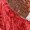 Watermelon Red, variant on Womens Cardigan Corduroy Football Sequin Jacket Baseball Casual Jacket Work Cardians