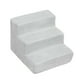 thumbnail image 4 of Escaleras con rampa para perros, escalones para mascotas, estables para sofá, sofá y cama alta, cubierta duradera lavable a máquina, escalera ligera Gris 3 pasos, 4 of 10