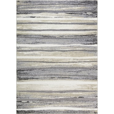 Charlotte Collection Retro Soft 5'3"x7'3" Area Rug