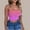 #18Hot Pink, variant on Byworldtasic Women's Sparkly Strapless Crop Top Glitter Sequin Tube Party Clubwear Top