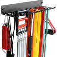 thumbnail image 1 of 3X Multi-Purpose Gym Storage Rack,Hook Heavy-Duty Steel Gym Organizer Wall Mount Hanger for Home and Pro 17 Inches, 1 of 6