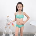 thumbnail image 3 of Travelwant 1Set Kids Swimsuit Stylish Charming Nylon Tassel Decoration Children Swimsuit for Beach, 3 of 7