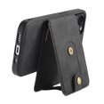 thumbnail image 6 of for iPhone 13 Pro Max Case with Credit Card Holder, Phone PU Leather Case Wallet for Women Men Compatible with MagSafe Flip Stand Detachable 2-in-1 Purse Phone Cover for iPhone 13 Pro Max, Black, 6 of 10