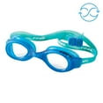 thumbnail image 2 of FINIS H2 Jr. Goggles - High-Quality Performance Kids Swim Goggles - Watertight, Anti-Fog Goggles with UV Protection - Kids Swimming Goggles for Children Ages 4-12 Years - Blue/Clear, 2 of 6