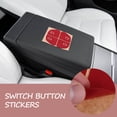thumbnail image 3 of unbranded 4Ud Protector Sticker Para Botones De Puerta De Interior Rojo Resistente A Rayones, 3 of 6