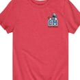 thumbnail image 3 of Sesame Street - Cookie Monster Collegiate - Toddler and Youth Short Sleeve Graphic T-Shirt, 3 of 5