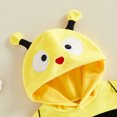 thumbnail image 6 of Cjfdfy Newborn Baby Boy Girl Halloween Insect Costume LadyBug Bee Long Sleeve Hooded Stripes Dots Romper With Wings Infant Cute Halloween Animal Costume Fall Winter Outfit, 6 of 9