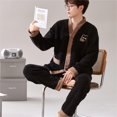 thumbnail image 1 of Pyjama d'Hiver Chaud pour Femmes, Vêtements de Nuit Chauds, Pyjamas en Parejas, Nuisette pour Femmes, Pyjamas Assortis pour Couples, Ensemble de Pyjamas pour Couples, 1 of 7