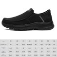 thumbnail image 2 of Zapatos Deportivos Casuales Mocasines Malla para Hombres Manos Libres Transpirables Padres Mayores, 2 of 9