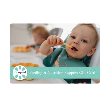 Baby Feeding & Nutrition Support - Baby Registry Essentials by Tot Squad $25 eGift Card [Email Delivery]