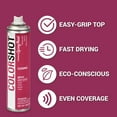 thumbnail image 6 of COLORSHOT Gloss Spray Paint, Cosmo (Dark Pink), 10 oz, Fast-Drying Acrylic Paint, Indoor & Outdoor Use, 6 of 10