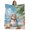 Blue, variant on Blue Coastal Christmas Fleece Throw Blanket for Couch, Xmas Snowman Flamingo Microfiber Flannel Blanket for All Season, Lightweight Fuzzy Plush Throw Blankets for Gifts, Office, 40"x50"