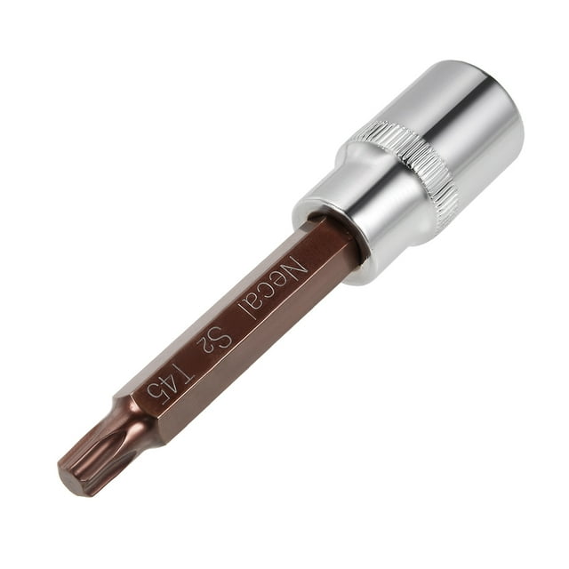 Unique Bargains Douilles de Disque T45 1/2 Pouces Torx S2 Acier Longueur 100mm