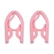 thumbnail image 3 of Percha plegable para ropa, a prueba , remaches de aleación de aluminio ligeros, percha portátil para viajes de Rosado BLESIY colgador de ropa plegable, 3 of 5