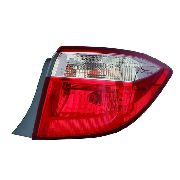 KAI New CAPA Certified Premium Replacement Passenger Side Outer Tail Light Assembly, Fits 2014-2016 Toyota Corolla Sedan