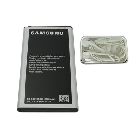 Original Samsung Battery EB-BG750BBC EB-BG750BBE / BBU 2800mAh For Samsung Galaxy Mega 2 II G750 - 100% OEM - Brand NEW with EG-920 Heaset in Jewel Case in Non-Retail Pack