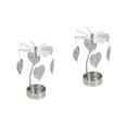 thumbnail image 3 of AMERTEER 2pcs Delicate Chic Rotating Candlestick Valentine‘s Day Restaurant Table Decor, 3 of 6