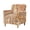 Aztec Tribal Bohemian Orange, variant on SCRAWLGOD Stretch Chair Cover Non Slip Armchair Slipcover Couch Protector with Elastic Bottom Fall Decor for Kids, Dogs, Pets, Orange Rustic Fall Plaid