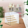 thumbnail image 4 of Acrylic Clear Riser Display Case for Doll Toy Collectibles 5 Layers B, 4 of 7