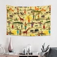 thumbnail image 2 of Xecao Ethnic African Print Tapestry, Wall Hanging Room Funny Decor, Backdrop Room Decor for Bedroom Living Room dormitory, 2 of 8