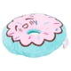 thumbnail image 2 of Juguete chirriante para perros, relleno de donas resistentes a las mordeduras, juguete suave de peluche para perros, mascotas, azul, 2 of 14