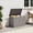 Gray, variant on Nihsuao 31 Gallon Resin Deck Box, Lockable Patio Outdoor Storage Box for Furniture, Garden Tools and Tools Storage, Weather - resistant, Gray Rattan Texture