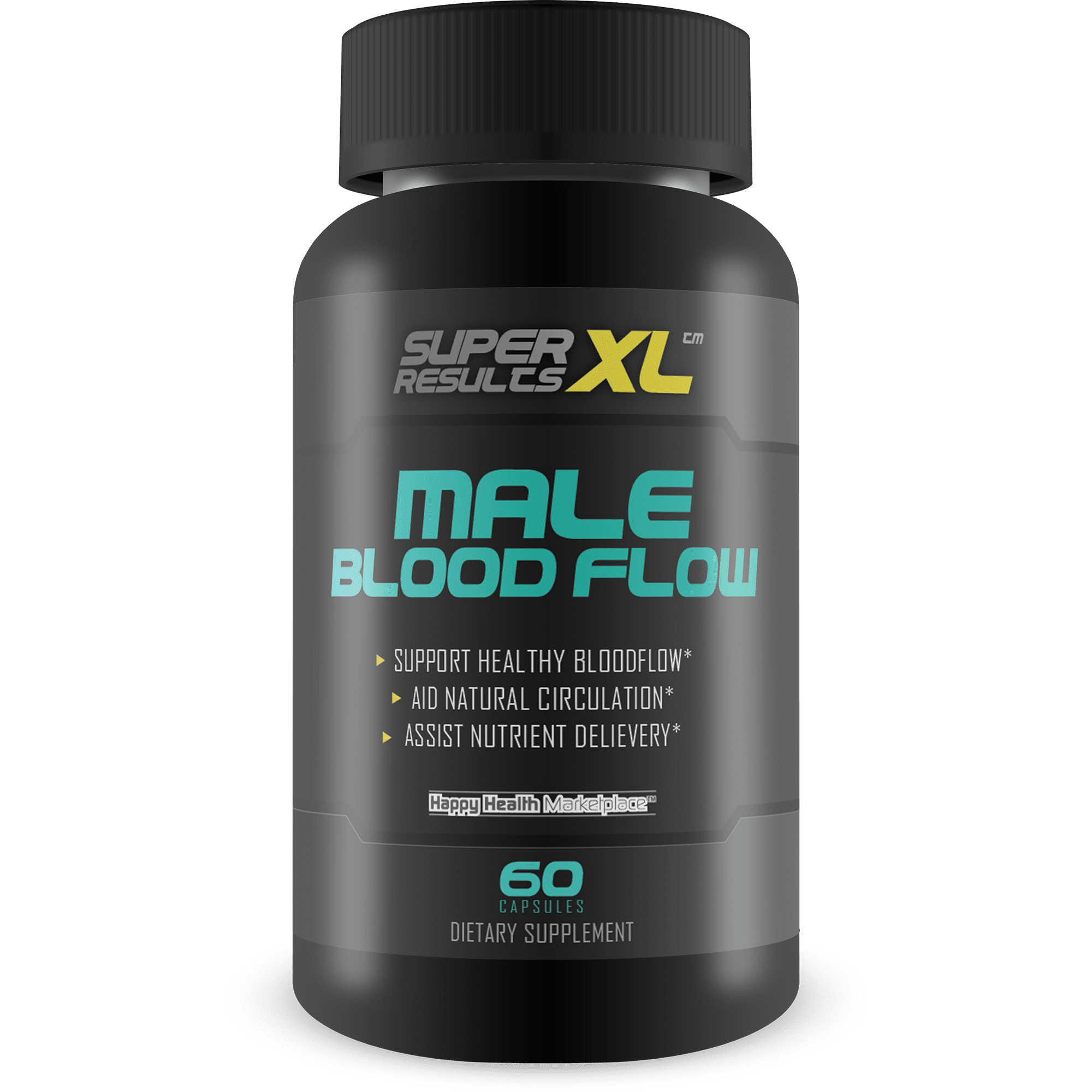 Male Blood Flow Support Supplement Super Results XL - Our Best Blood Circulation Supplements for Men - Help Blood Circulation Support - Blood Circulation Supplement to Promote Blood Circulation