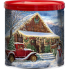 Great Value Holiday Popcorn Tin, Country Store Design, 3 Assorted Flavors, 21 Ounces