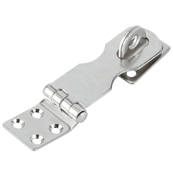 Fyydes Door Locking Safety Hasp Latch Fixed Plate 304 Stainless Steel for Yacht Boat Marine Accessory,Door Locking Latch,Boat Hardware