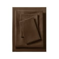 thumbnail image 2 of Mainstays 200 Thread Count Twin Flat - Dark Brown, 2 of 2