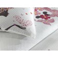 thumbnail image 3 of Ambesonne Summer Quilted Coverlet 3 Pcs, Butterflies Blossoms, King Size, Multicolor, 3 of 4