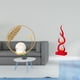 thumbnail image 2 of Escultura De Bola De Cristal De Metal, Figura Decorativa, Estatua, Soporte Para Pasillo, Chimenea, Dormitorio, Sala De Estar, Oficina. Arte Abstracto De Resina Con Llamas De Fuego, Ideal Para, 2 of 8