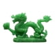 thumbnail image 3 of Figura de dragón chino Escultura de dragón Adorno Centro de mesa Dragón verde, 3 of 9