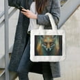 thumbnail image 7 of Salouo Vintage Pattern Fox for Plush Underarm Bag,Soft Tote Bag Ladies Fluffy Shoulder Bag Women Furry Tote Bag Plush Handbag for Autumn and Winter, 7 of 7