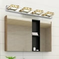 thumbnail image 2 of DENEST LED Light Crystal Glass Lamp Bathroom Light Vanity Wall Light Mirror Wall Lights, 2 of 10