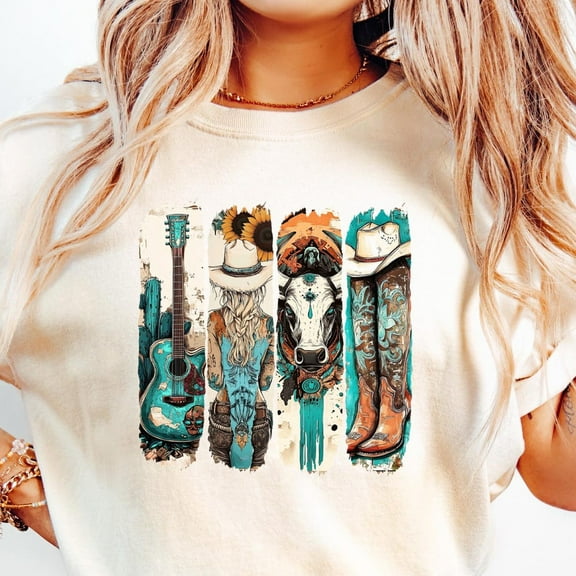 Cowgirl Shirt, Cowgirl T-Shirt, Country Girl Shirt, Western Shirt For Women, Howdy Crewneck, Cowgirl Tee, Farmer Girl Shirt, Cowgirl Gift Unisex S-5Xl Hot Trending Shirt, Vintage Birthday Gift