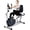 Blue, variant on Recumbent Exercise Bike for Seniors - 400LB Weight Capacity Recumbent Bikes with Comfortable seat, Pulse Sensor, 16-level Resistance, LCD Monitor