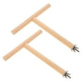 thumbnail image 3 of Hytrove Branch Bird Perch for Parrots and Cockatiels 2Pcs Khaki 7.86X7.86X0.79In, 3 of 8