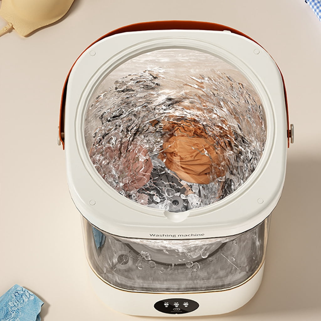 12L Washing Machine Travel Portable Socks Underwear Panties Clothe Washer Machine with Rotation Dryer Apartments