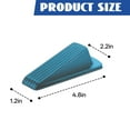 thumbnail image 2 of LAMIRO Door Stoppers for Bottom of Door,Strong and Flexible Door Stoppers for Wall,Prevent Doors and Windows From Shaking Under Door Gap Filler,blue, 2 of 7