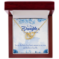 thumbnail image 1 of To My Daughter Beat of my Heart Inseparable Necklace, 1 of 7