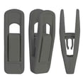 thumbnail image 1 of 6 piezas de accesorios de acabado para perchero de plástico antideslizante gris, pinzas especiales para secar la ropa, 1 of 5