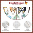 thumbnail image 3 of Defioc Bluey for Christmas Tree Skirt Snowman Xmas Tree Skirt Farmhouse Christmas Decorations Tree Mat for Holiday Party Decor-30", 3 of 6