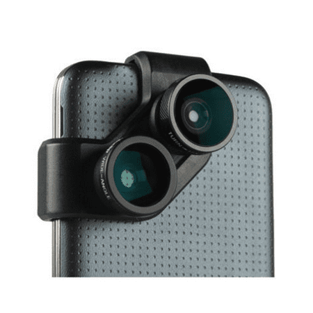 Olloclip 4-in-1 Photo Lens for Samsung Galaxy S 5 Cell Phones (Best Lens For Group Photos)