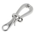 thumbnail image 2 of LOVIVER Hooks & Eye Quick Release Hooks for Boat Guard Rail Stainless Steel 147mm, 2 of 7