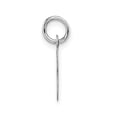 thumbnail image 7 of 14k White Gold Small Block Initial B Charm Pendant, 7 of 7